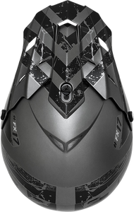 FX-17Y Helmet - Attack - Frost Gray/Matte Black - Medium - Lutzka's Garage