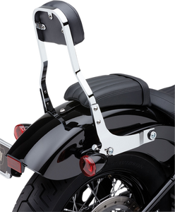 Backrest Kit - 14" - Chrome - Sportster - Lutzka's Garage