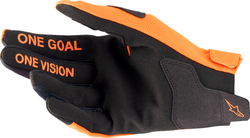 Radar Gloves - Hot Orange/Black - Medium - Lutzka's Garage