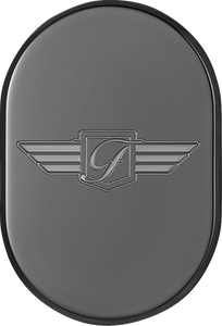 Antenna Cover - Left Rear Fender - FD Logo - Black - Lutzka's Garage