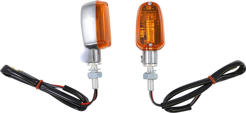 Marker Light - Dual Filament - Aluminum/Amber