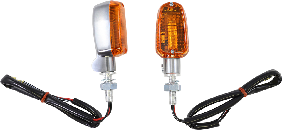 Marker Light - Dual Filament - Aluminum/Amber