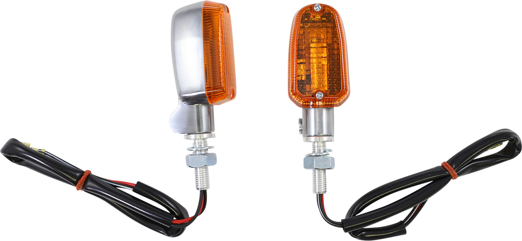 Marker Light - Dual Filament - Aluminum/Amber