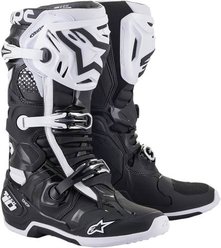 Tech 10 Boots - Black/White - US 7 - Lutzka's Garage