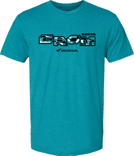 Honda Grom T-Shirt - Teal - Small - Lutzka's Garage