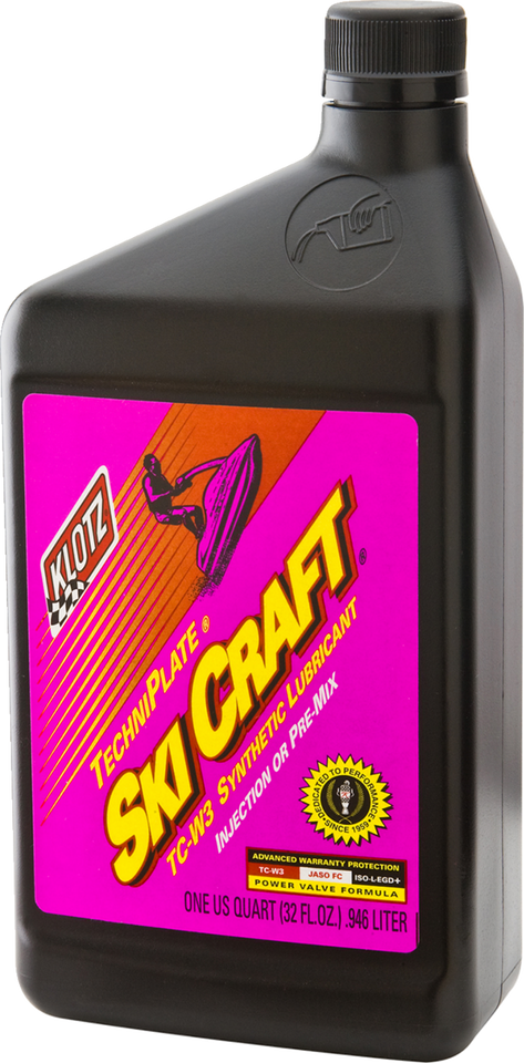 SkiCraft® Synthetic 2-Stroke Oil - 1 U.S. quart