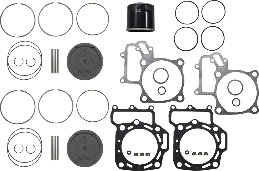 Top End Kit - +0.50 mm - Kawasaki