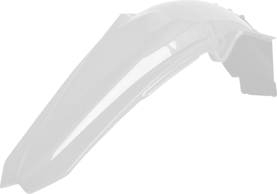 Fender - Rear - OEM White - YZ 450F