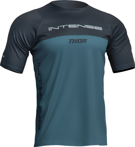 Intense Assist Censis Jersey - Short-Sleeve - Teal/Midnight - Medium - Lutzka's Garage