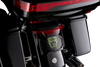Taillight/License Plate Mount - Red Lens - Black - Lutzka's Garage