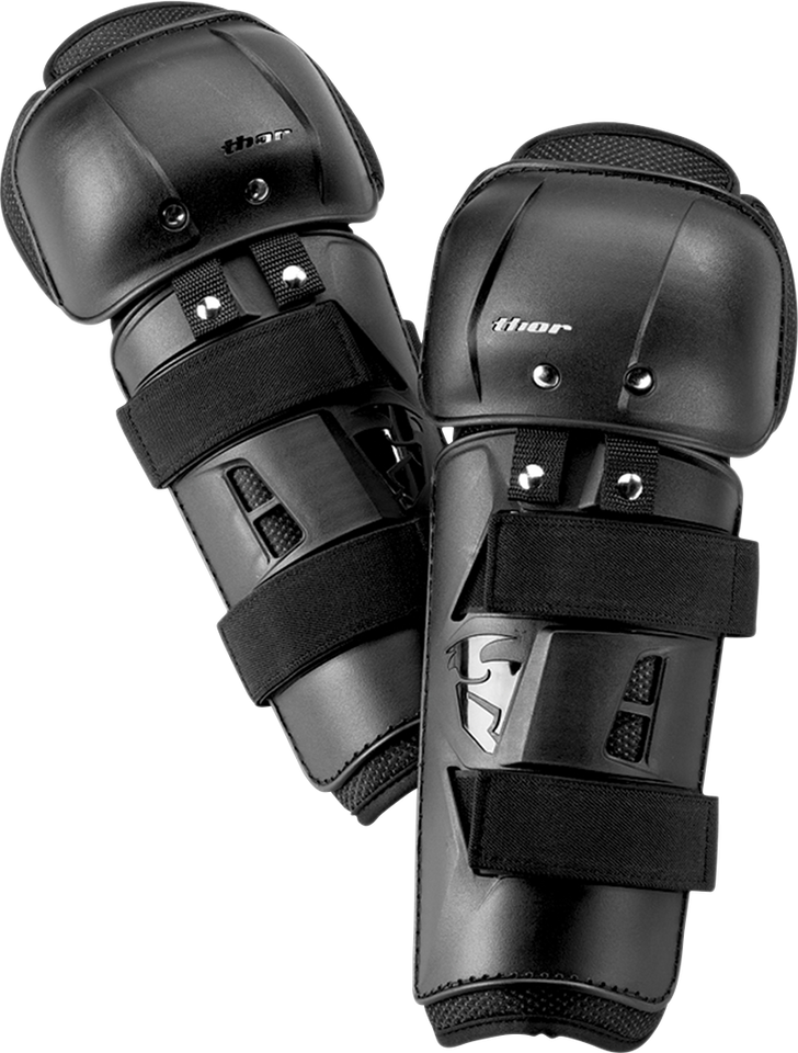 Youth Sector Knee Guards - Black - Lutzka's Garage