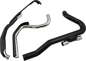 Pro Chamber Headpipes for Trike - Black - Lutzka's Garage