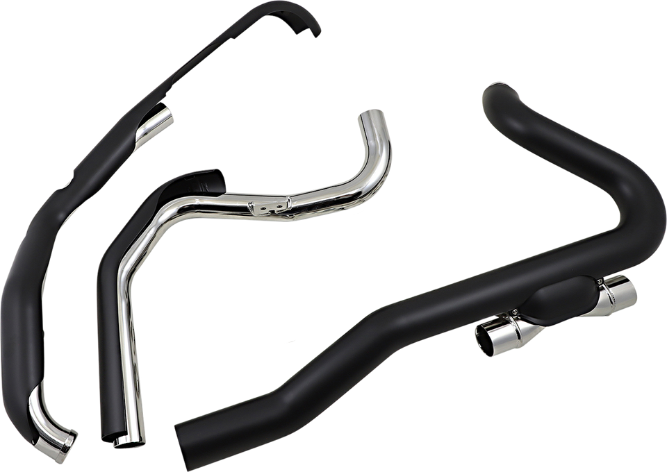 Pro Chamber Headpipes for Trike - Black - Lutzka's Garage