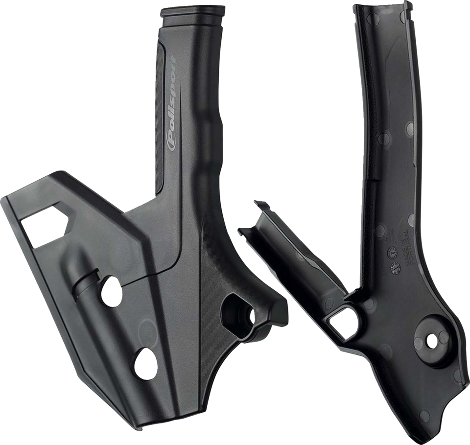 Frame Guards - Black - DRZ 400 - Lutzka's Garage