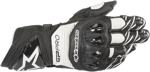 GP Pro RS3 Gloves - Black/White - Medium - Lutzka's Garage