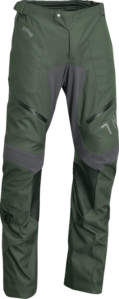 Terrain Over-the-Boot Pants - Army Green/Charcoal - 28 - Lutzka's Garage