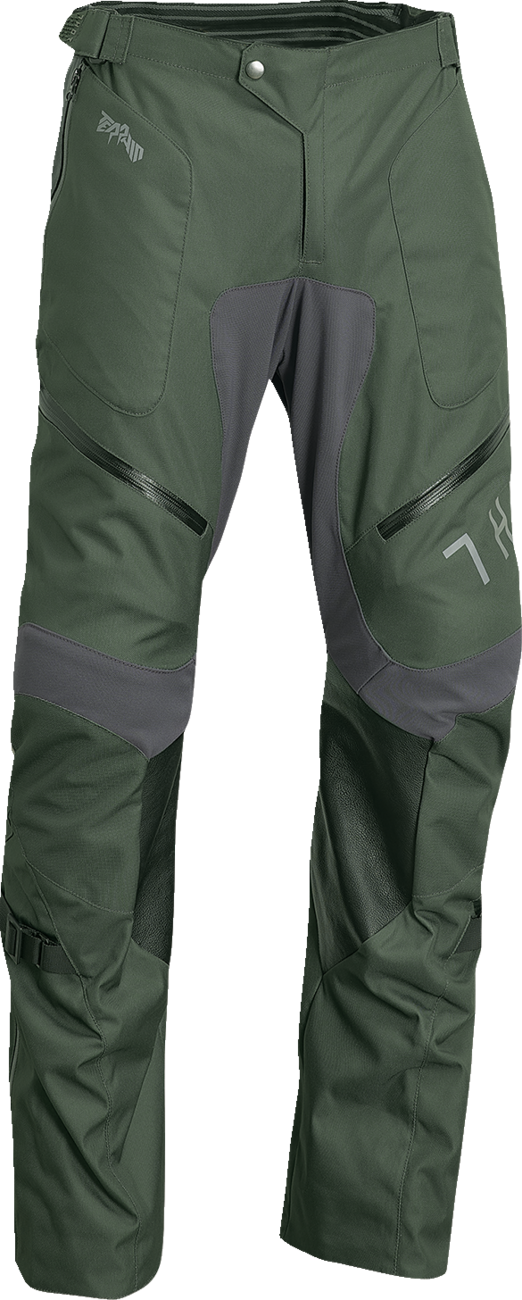 Terrain Over-the-Boot Pants - Army Green/Charcoal - 28 - Lutzka's Garage