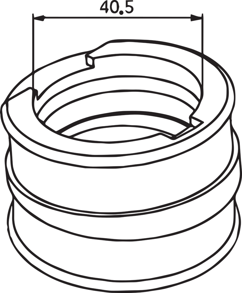 Carburetor Mounting Flange - Ski-Doo