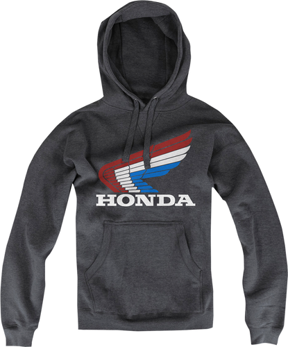 Honda Vintage Wing Hoodie - Black - Small - Lutzka's Garage