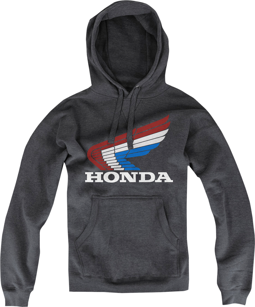 Honda Vintage Wing Hoodie - Black - Small - Lutzka's Garage