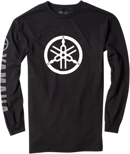 Yamaha Long-Sleeve T-Shirt - Black - Medium - Lutzka's Garage