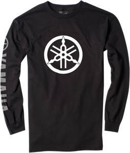 Yamaha Long-Sleeve T-Shirt - Black - Medium - Lutzka's Garage