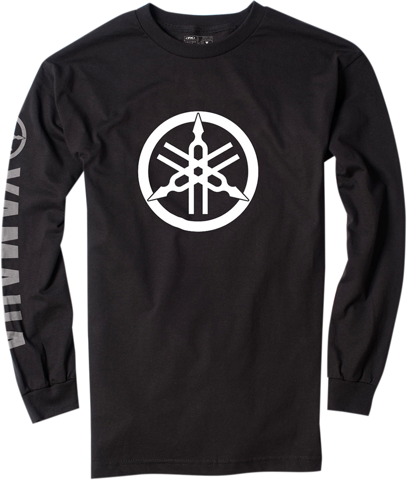 Yamaha Long-Sleeve T-Shirt - Black - Medium - Lutzka's Garage