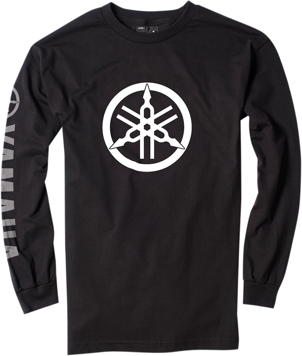 Yamaha Long-Sleeve T-Shirt - Black - Medium - Lutzka's Garage