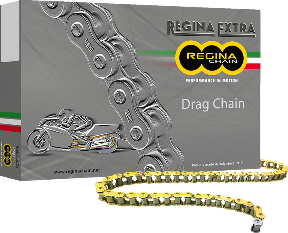 520 DR Extra - Drag Racing Chain - 140 Links - Lutzka's Garage