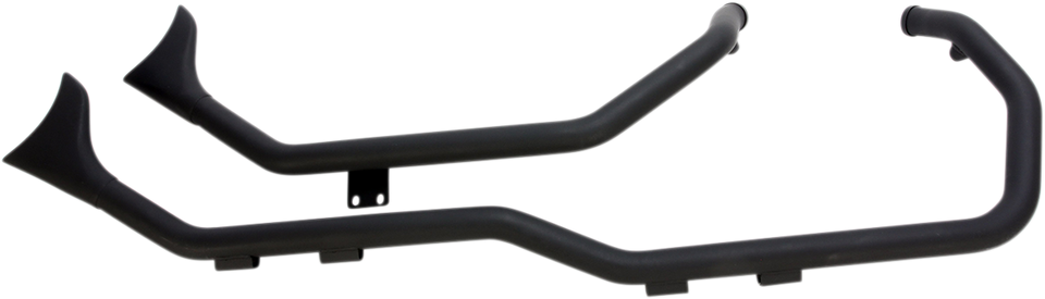 Side by Side Upsweep Exhaust System - Black - Lutzka's Garage