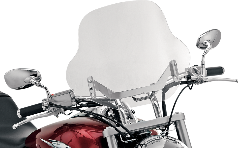 Batwing Windshield - 15" - Clear - Lutzka's Garage