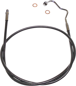 Mid Brake Line - ABS - Black Pearl