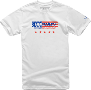 USA Again T-Shirt - White - Medium - Lutzka's Garage