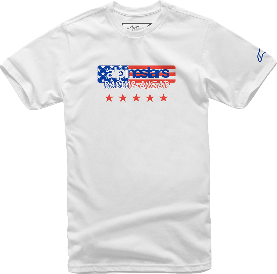 USA Again T-Shirt - White - Medium - Lutzka's Garage