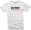 USA Again T-Shirt - White - Medium - Lutzka's Garage