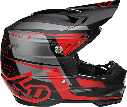 ATR-2 Helmet - Mach - Red/Gray/Black - XS - Lutzka's Garage