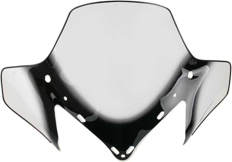 Windshield - 15-1/2" - Smoke/Black - Yamaha