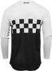 Hallman Differ Cheq Jersey - Black/White - Small - Lutzka's Garage