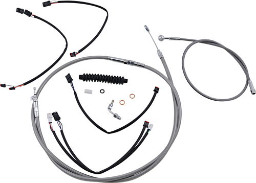 Control Cable Kit - XR - Stainless Steel/Chrome