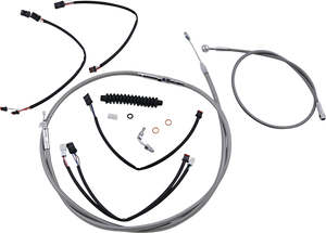 Control Cable Kit - XR - Stainless Steel/Chrome