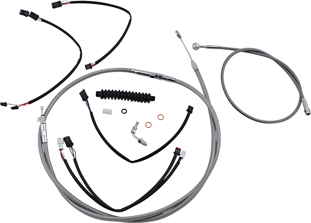 Control Cable Kit - XR - Stainless Steel/Chrome