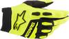 Full Bore Gloves - Fluo Yellow/Black - Small - Lutzka's Garage