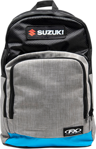 Suzuki Standard Backpack - Black/Gray/Blue - Lutzka's Garage