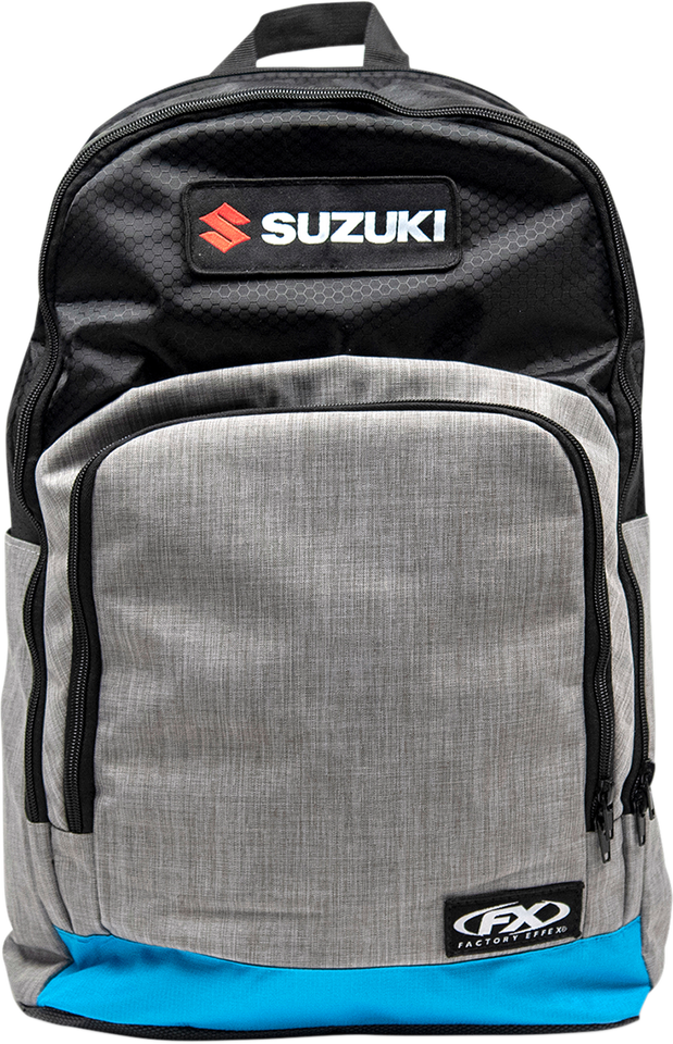 Suzuki Standard Backpack - Black/Gray/Blue - Lutzka's Garage