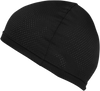 Stretch Mesh Skullcap - Black - Lutzka's Garage