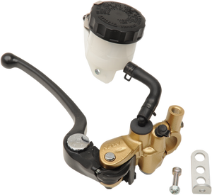 Master Cylinder - Radial - 19 mm - Gold/Black - Lutzka's Garage