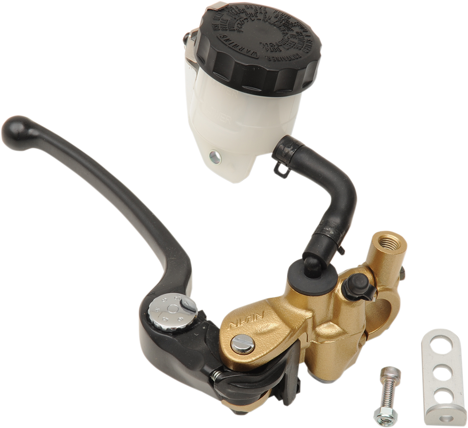 Master Cylinder - Radial - 19 mm - Gold/Black - Lutzka's Garage