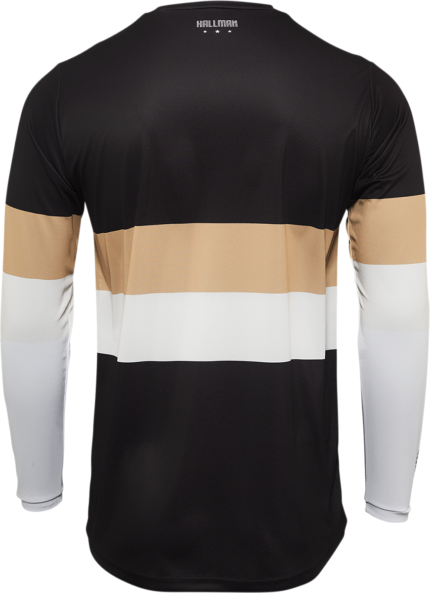 Hallman Differ Draft Jersey - Black/Latte - Small - Lutzka's Garage