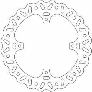 Brake Rotor - Rear - Nitro