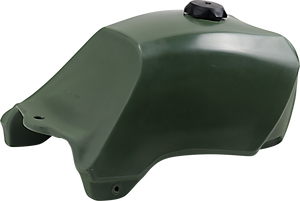 Large-Capacity Gas Tank - Green - Honda - 3.2 Gallon - Lutzka's Garage